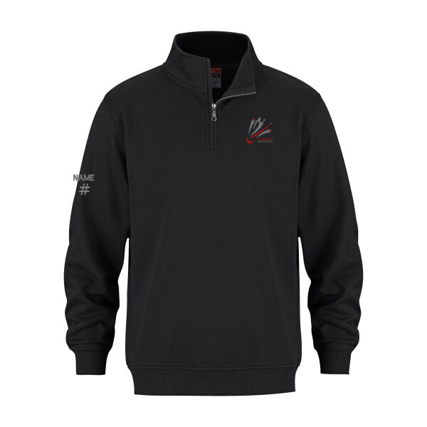 Flux Unisex Printed Quarter Zip Thumbnail