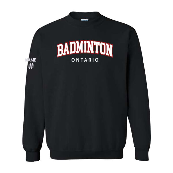 Gildan Unisex Badminton Twill Crewneck Thumbnail